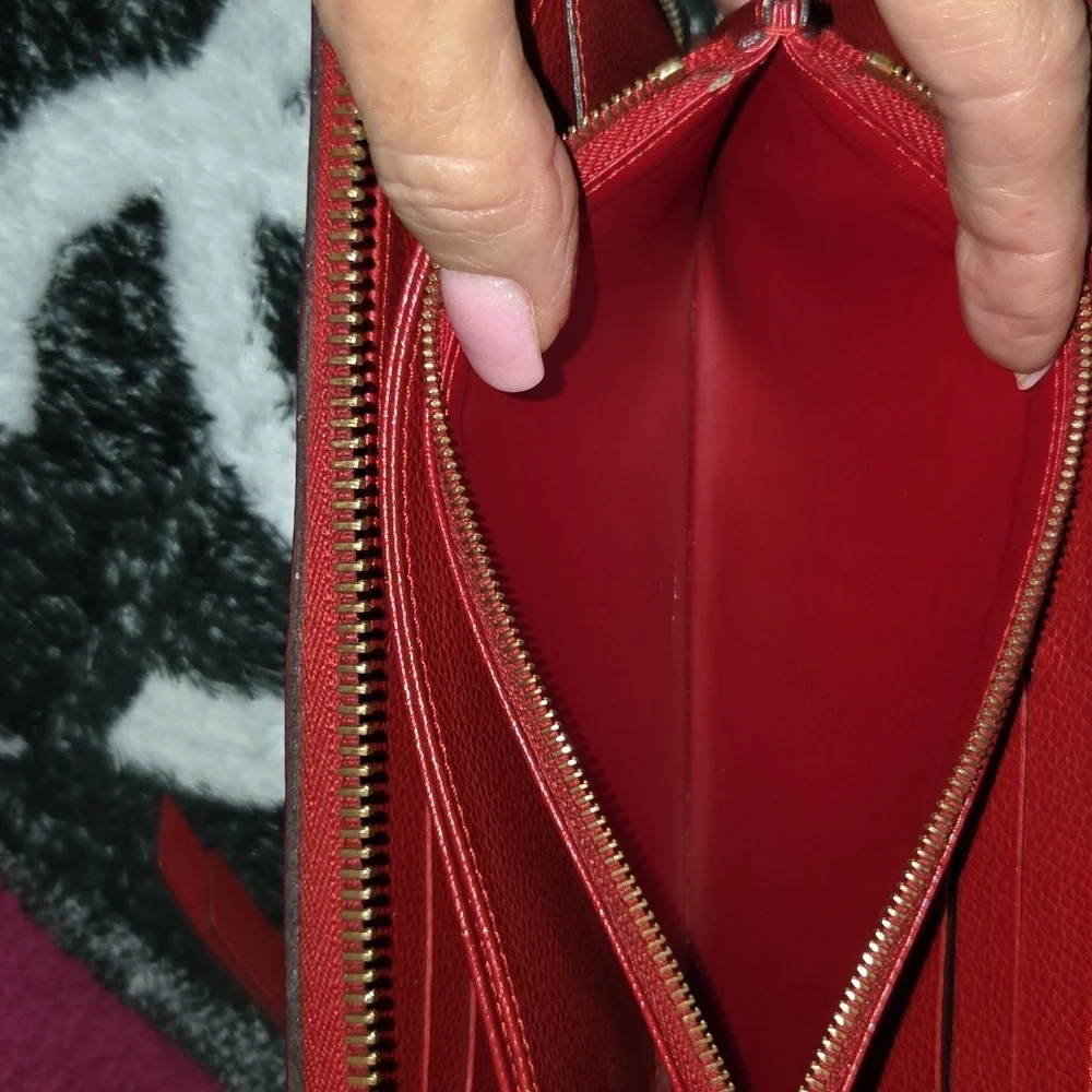 Louis Vuitton Cherry Monogram Emprente Embossed Leather Wallet - Picture 11 of 15